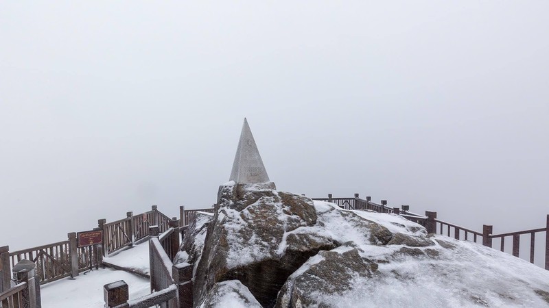 Various Northern localities see snowfall