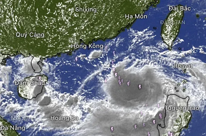 Tropical depression forecast to intensify into storm