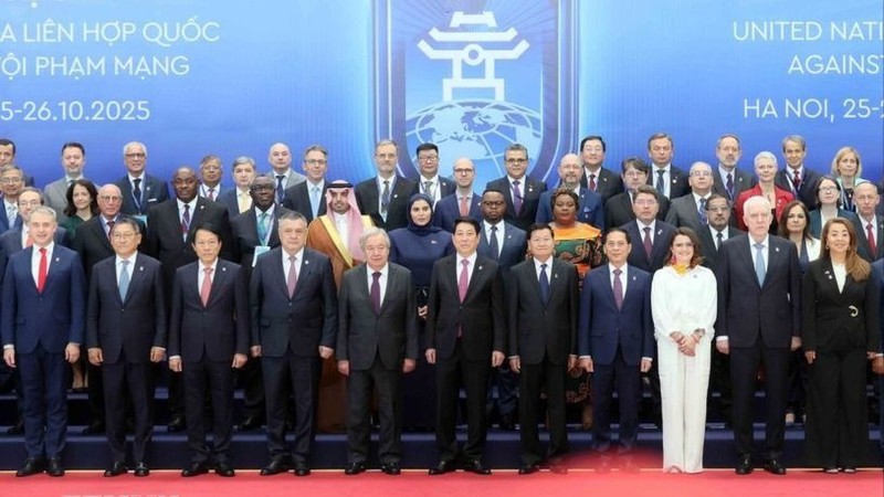 Signing ceremony of UN Convention against Cybercrime solemnly opens in Hanoi