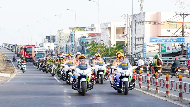 Cần Thơ ra quân bảo đảm an ninh, trật tự các sự kiện lớn
