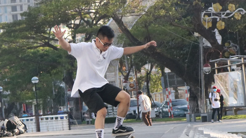 Skateboard, sân chơi hấp dẫn cho bạn trẻ Đà Nẵng 