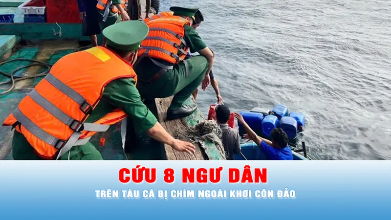 Podcast bản tin tối 31-10: Cứu 8 ngư dân trên tàu cá bị chìm ngoài khơi Côn Đảo