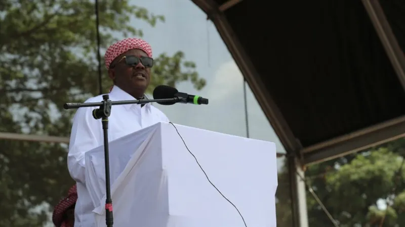 Tổng thống Guinea-Bissau Umaro Sissoco Embalo. Ảnh: XINHUA 