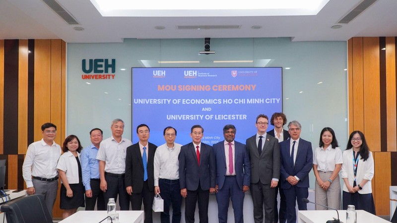 UEH, Leicester University strengthen comprehensive institutional collaboration
