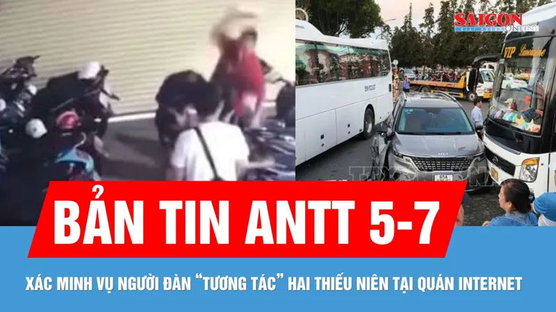 Bản tin ANTT 5-7: Xác minh vụ người đàn ông "tương tác" hai thiếu niên | Va chạm liên hoàn ở Đà Lạt