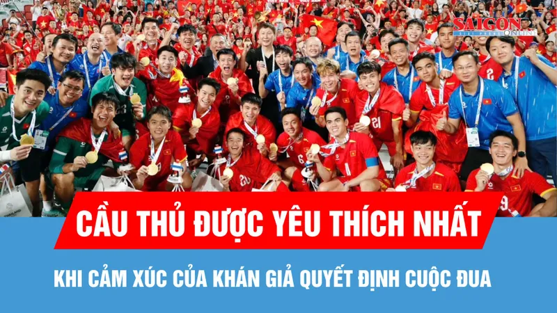 Bình chọn "Cầu thủ được yêu thích nhất" - Khi cảm xúc của khán giả quyết định cuộc đua