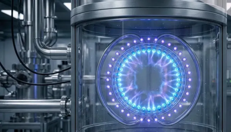 Ảnh minh họa máy tính lượng tử ion . Ảnh: ITRussia