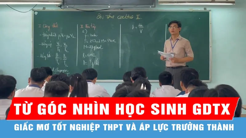 Kỳ thi THPT không chung vạch xuất phát