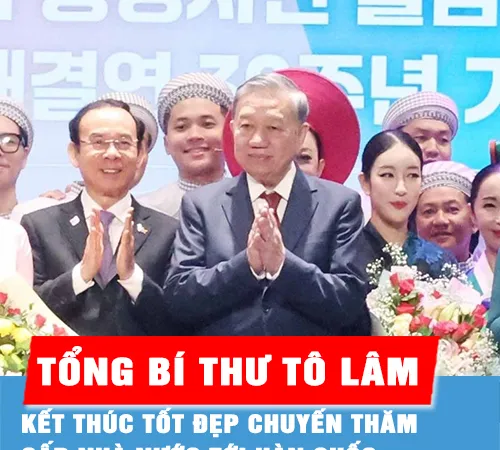 Podcast bản tin trưa 14-8: Tổng Bí thư Tô Lâm kết thúc tốt đẹp chuyến thăm cấp Nhà nước tới Hàn Quốc