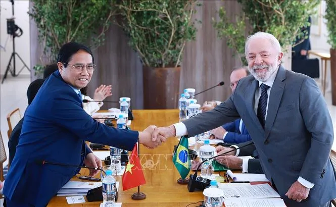 Việt Nam - Brazil tăng cường quan hệ song phương tương xứng với khuôn khổ quan hệ Đối tác chiến lược