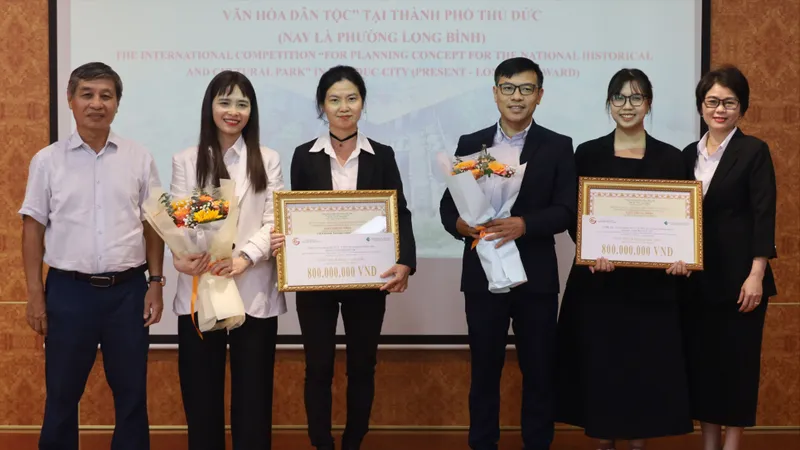 Trao giải cuộc thi "Ý tưởng quy hoạch Công viên Lịch sử - Văn hóa Dân tộc"