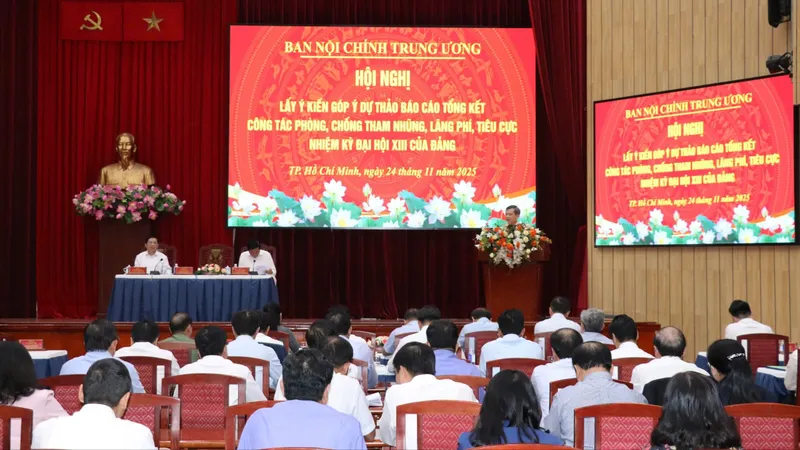 Trung ương lấy ý kiến góp ý dự thảo Báo cáo tổng kết công tác phòng, chống tham nhũng, lãng phí, tiêu cực