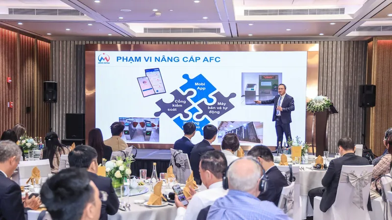 Hội thảo "Chuyển đổi số trong công tác vận hành và bảo trì hệ thống đường sắt đô thị" tổ chức ngày 5-12 tại Hà Nội