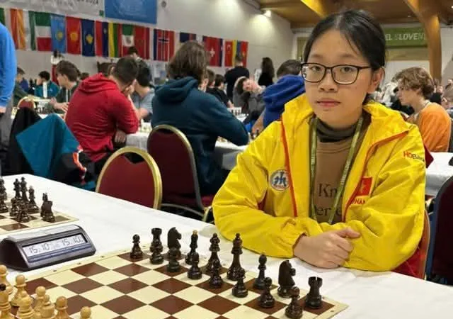 Nguyễn Bình Vy đã có tấm HCV tại giải trẻ thế giới 2025 ở Thổ Nhĩ Kỳ. Ảnh: MINH MINH