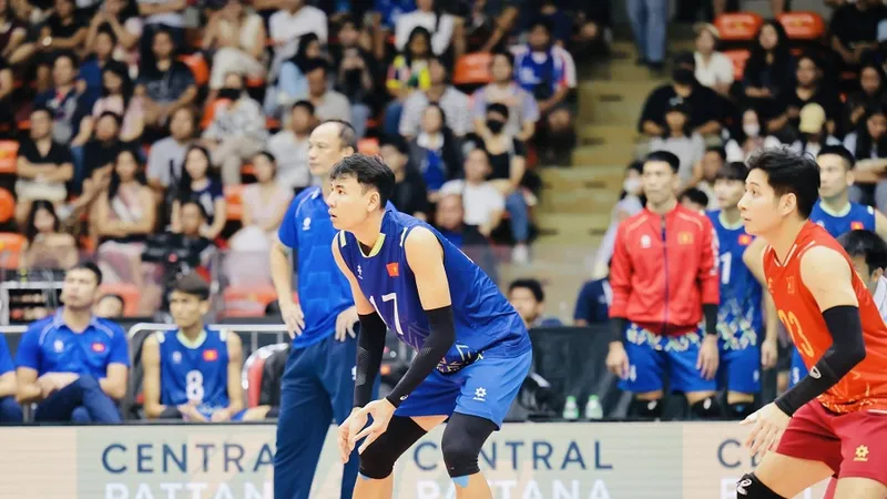 Đội tuyển bóng chuyền nam Việt Nam đã không đạt được huy chương tại SEA Games 33-2025. Ảnh: DŨNG PHƯƠNG