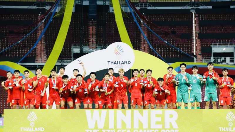 Kết quả thi đấu tại SEA Games 33-2025 của thể thao Việt Nam được đưa vào bình chọn sự kiện tiêu biểu năm 2025. Ảnh: DŨNG PHƯƠNG