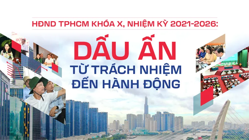 HĐND TPHCM khóa X, nhiệm kỳ 2021-2026: Dấu ấn từ trách nhiệm đến hành động