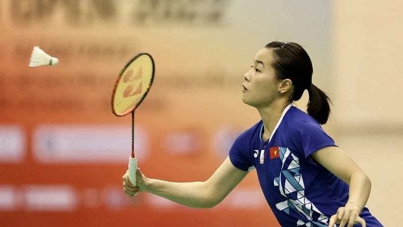 Vietnam’s top female badminton player reaches German Open second round