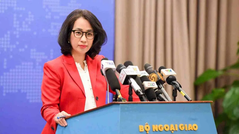 Người phát ngôn Bộ Ngoại giao Việt Nam Phạm Thu Hằng