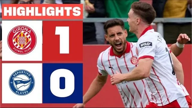 Girona vs Alaves 1-0: Bryan Gil căng ngang dọn cỗ, Viktor Tsyhankov đánh đầu đẹp mắt ghi bàn duy nhất, VAR ngăn Antonio Blanco cứu thua