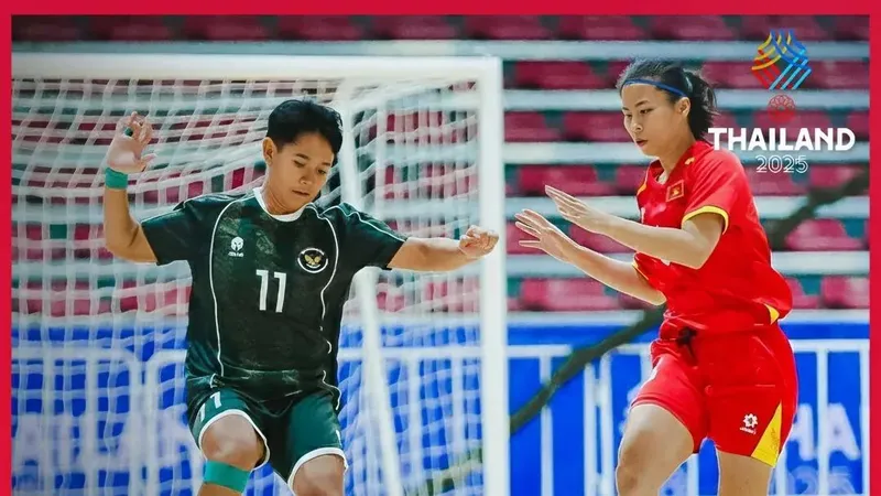Futsal nữ Việt Nam vs Futsal nữ Indonesia 3-1: Cựu binh Thùy Trang mở bàn, Thanh Ngân, Phương Anh tỏa sáng, khuất phục Indonesia