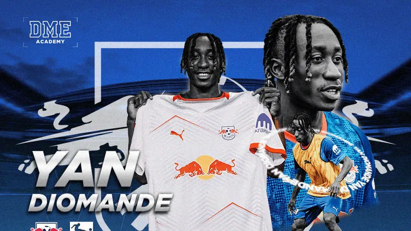 Yan Diomande - Sao trẻ 18 tuổi đang vụt sáng với 8 bàn, sau 13 trận ở đấu trường Bundesliga 