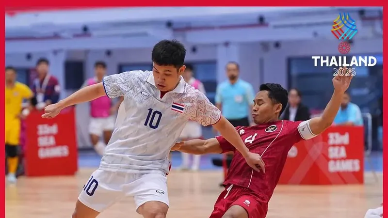 Futsal nam: Thái Lan vs Indonesia 1-6, Firman, Syauqi Saud, Samuel, Dewa Rizki, Ardiansyah vùi dập chủ nhà, gây địa chấn futsal, xứng đáng HCV SEA Games