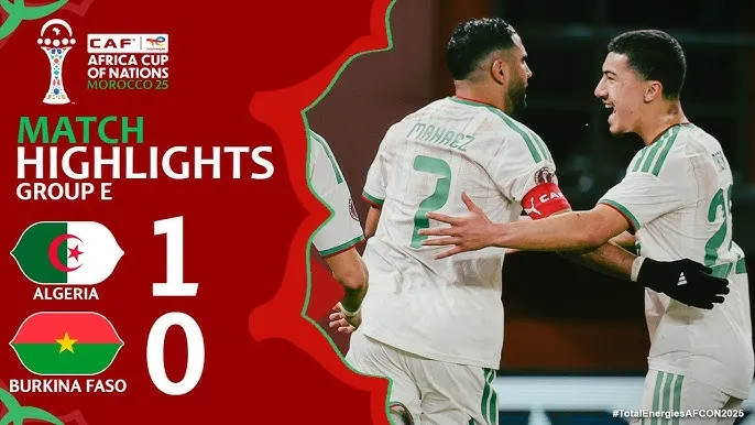 Algeria vs Burkina Faso 1-0: Riyad Mahrez ghi bàn duy nhất trên chấm penalty, bỏ túi 3 điểm, củng cố ngôi đầu bảng E