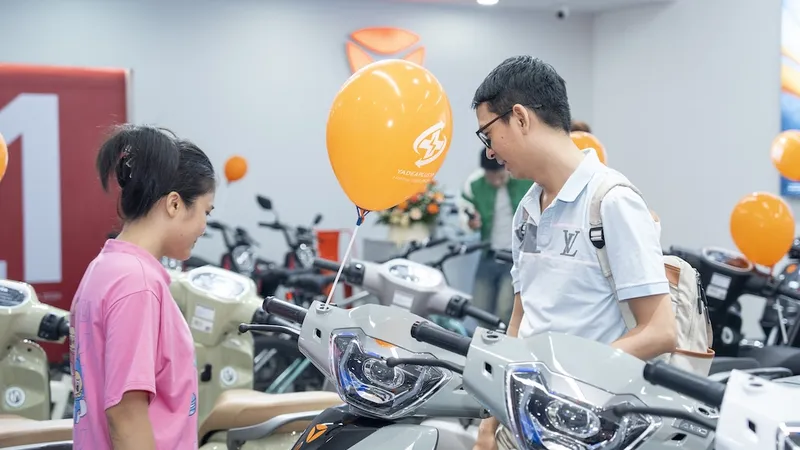 Mẫu xe Yadea Velax được nhiều khách hàng tin chọn