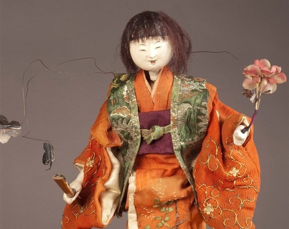 Ningyo dolls will be displayed at the Japanese Autumn Festival. (Photo: antiquejapanesedolls.com)