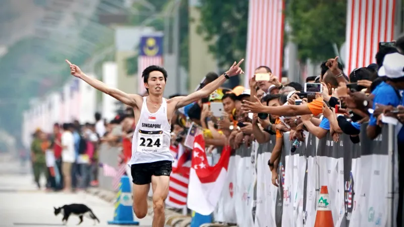 Nhà vô địch marathon Soh Rui Yong chỉ trích nặng nề Liên đoàn điền kinh Singapore. Ảnh: THIÊN HOÀNG