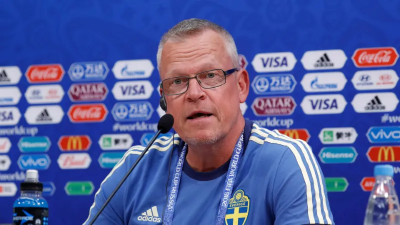 HLV trưởng tuyển Thụy Điển Janne Andersson. Ảnh: The Guardian