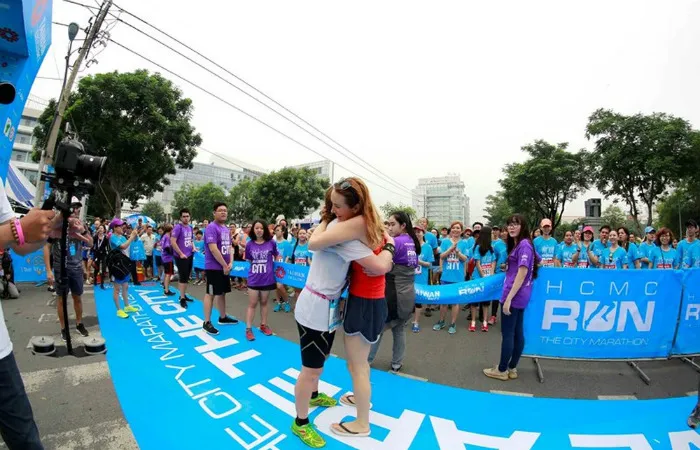 giải Marathon TPHCM luôn hướng đến giá trị cộng đồng. Ảnh: PHÚC NGUYỄN
