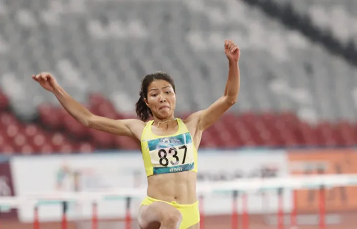 VĐV Bùi Thị Thu Thảo sẽ phải nỗ lực rất nhiều mới chạm đến chuẩn dự Olympic 2020.