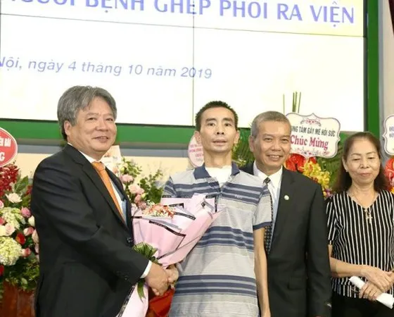 Bệnh nhân được ghép phổi từ chàng trai 20 tuổi chết não đã xuất viện