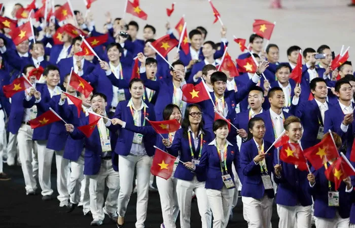 Đoàn thể thao Việt Nam dự SEA Games 30 với 856 thành viên.