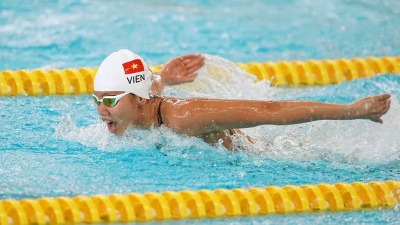 Kình ngư Nguyễn Thị Ánh Viên vẫn đang chờ cơ hội tranh vé dự Olympic Tokyo 2020.