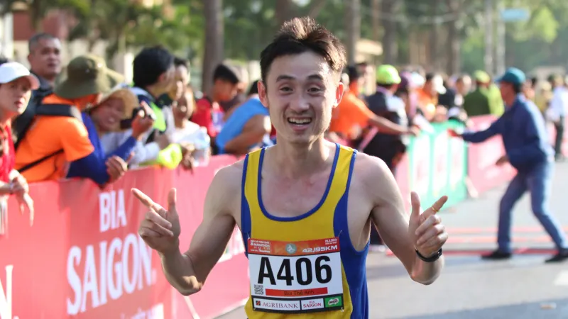 VĐV Bùi Thế Anh sẽ trở lại với đường đua marathon sở trường.