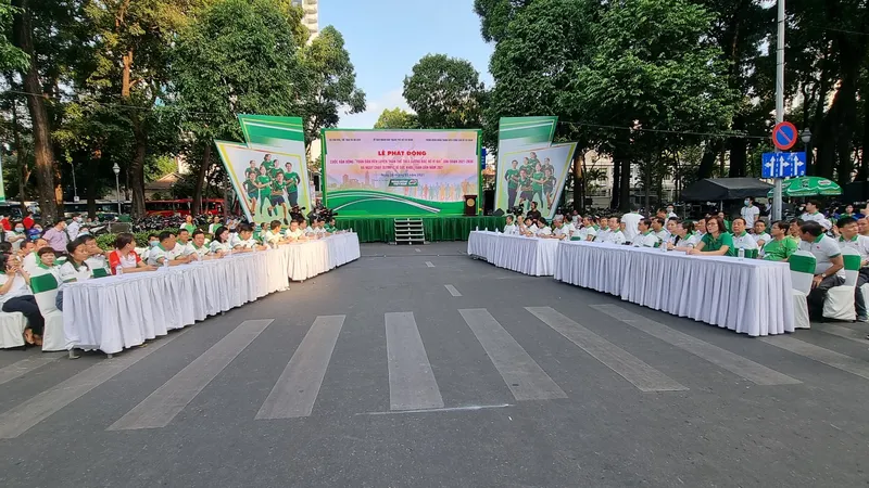 Lễ phát động diễn ra vào sáng ngày 28-3.