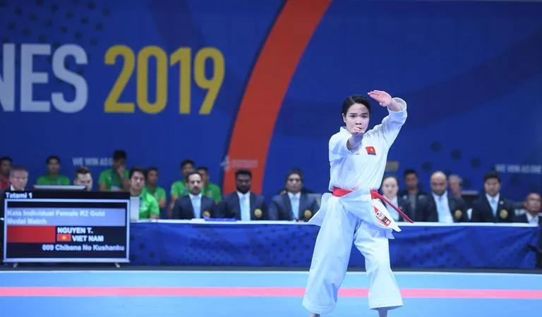 Nguyễn Thị Phương sẽ thi đấu nội dung kata nữ.
