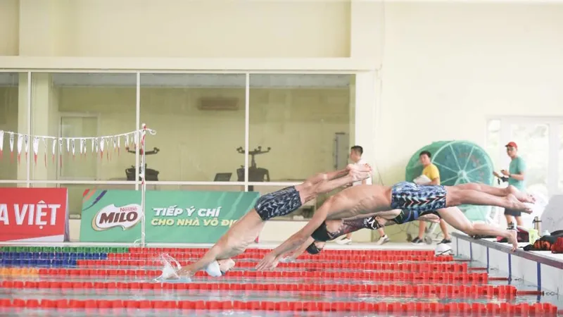 Cung thể thao dưới nước Quốc gia sẽ mở cửa miễn phí cho người dân vào xem thi đấu SEA Games 31. Ảnh: NGỌC TÚ