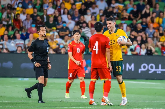 Trọng tài Ko Hyung-jin điều khiển trận Australia - Việt Nam ở vòng loại World Cup 2022