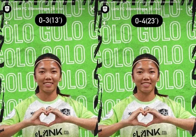 Huỳnh Như đang thành công tại Lank FC. Ảnh: Fandom Owker