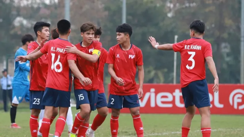 U17 PVF kết thúc vòng bảng với thành tích bất bại