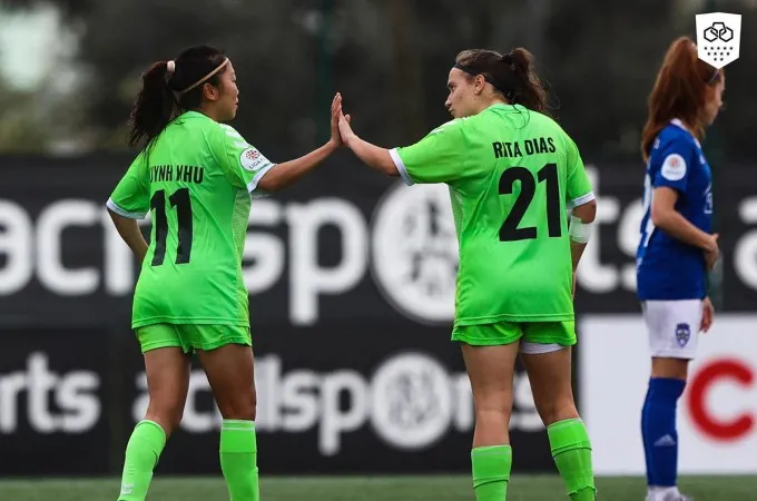 Huỳnh Như cùng Lank FC thua đậm trước Benfica