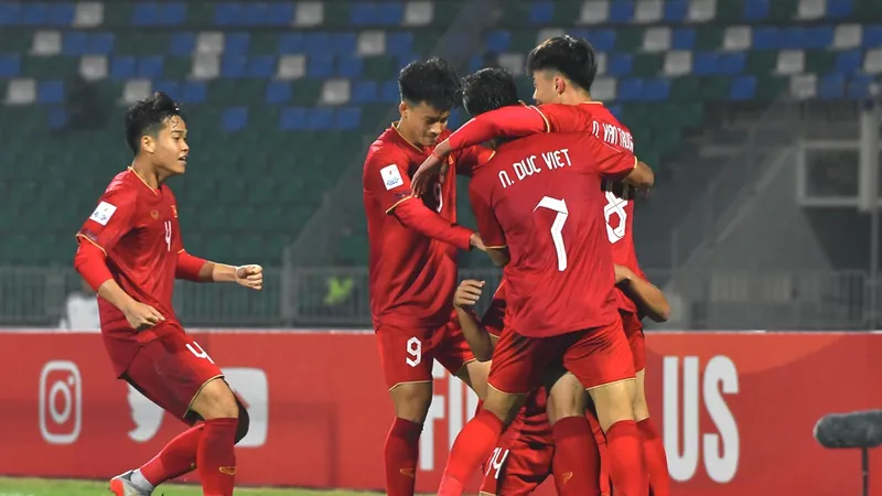 U20 Việt Nam đến gần với vòng Tứ kết VCK U20 châu Á 2023