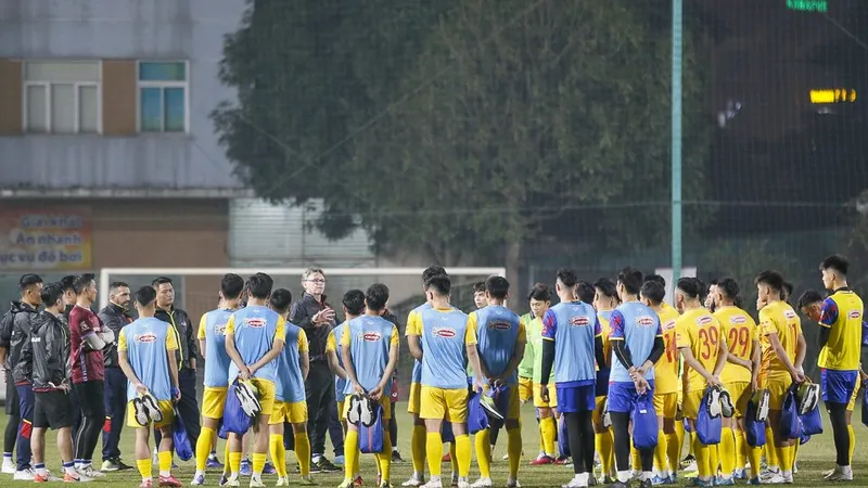 HLV Troussier đã chốt xong danh sách 23 cầu thủ tham dự Doha Cup 2023