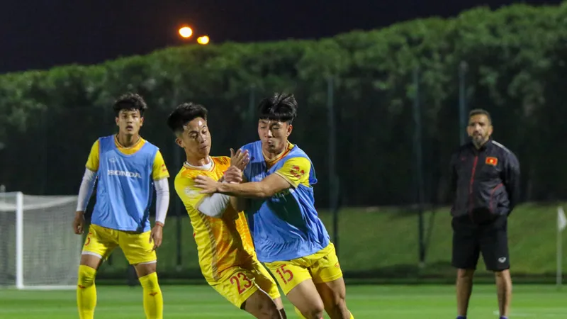 Buổi tập tối 20-3 của U23 Việt Nam