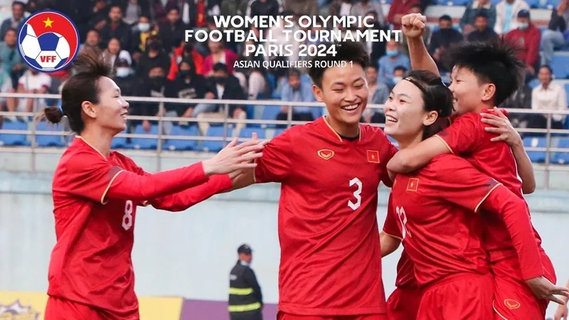 Đội tuyển nữ Việt Nam vượt qua vòng loại thứ nhất Olympic 2024