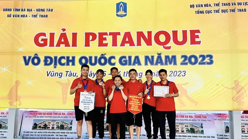 Các VC9V Bi sắt của Bình Dương tham dự giải VĐQG 2023